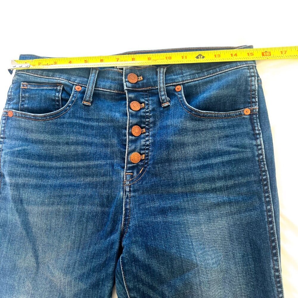 Madewell 10" High Rise Skinny Crop Jeans Size 29 - Picture 11 of 16